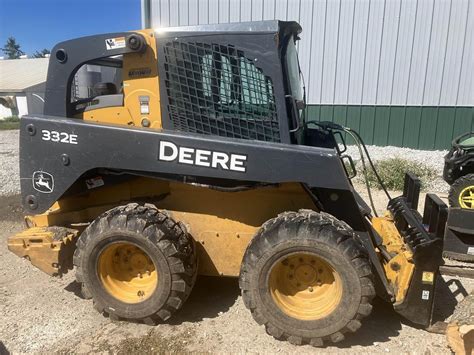 john deere 332e skid steer for sale|john deere ct332 skid steer.